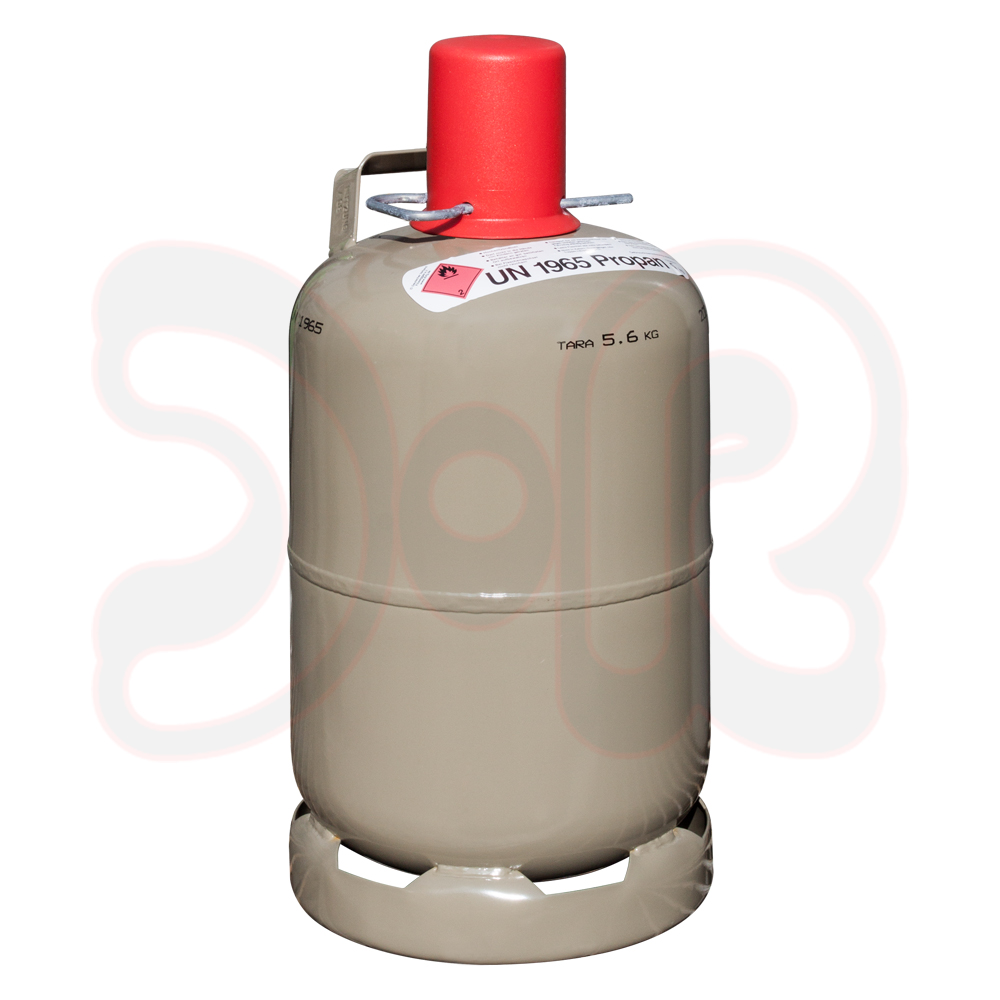 Neue 5 Kg Propan Gasflasche Grau Leer Made In Germany Camping Heizen